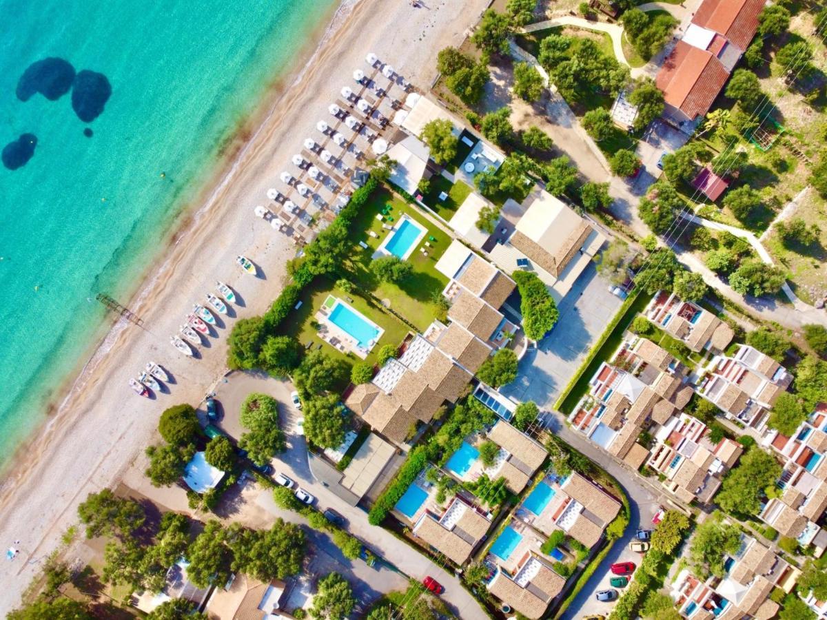 Barbati Beach Minivillas With Pool By Dadovillas ภายนอก รูปภาพ